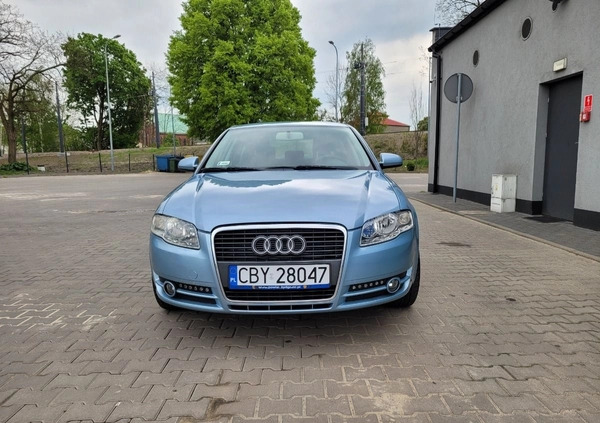Audi A4 cena 17900 przebieg: 33500, rok produkcji 2007 z Żory małe 211